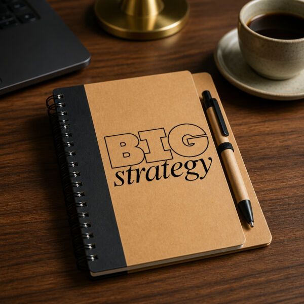 A5 Kraft Notebook w/ Pen Thumbnail
