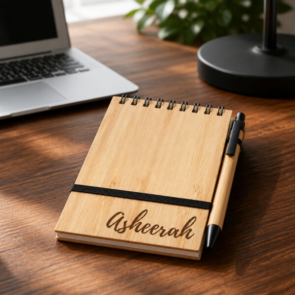 A6 Wooden Notebook (Portrait) Thumbnail