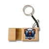 Mini Wooden Cell Phone Holder Keyring Thumbnail